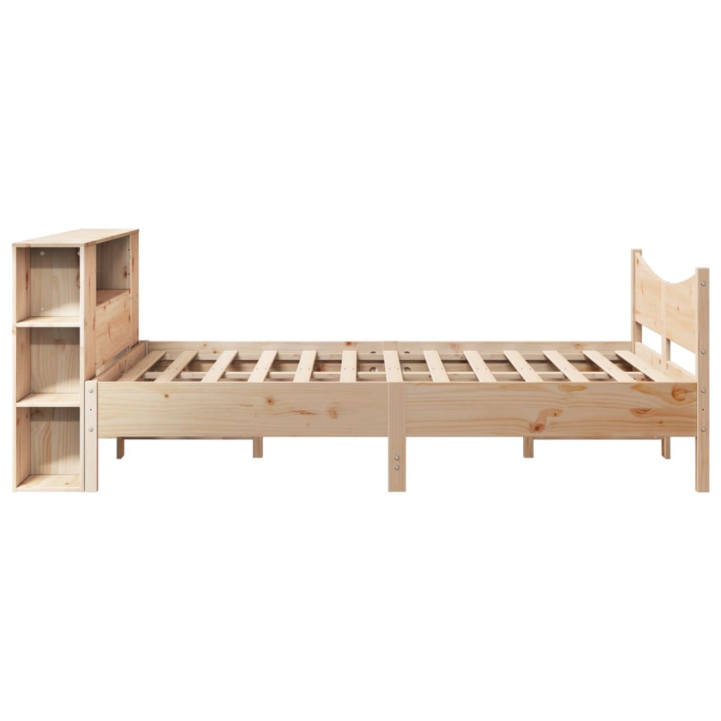 Massivholzbett ohne Matratze 150x200 cm Kiefernholz
