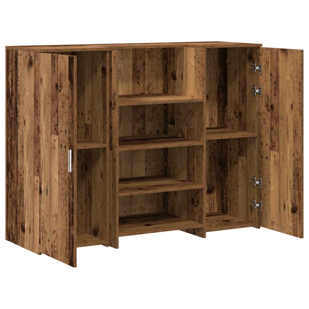 Empfangstheke Altholz-Optik 135x50x103,5 cm Holzwerkstoff