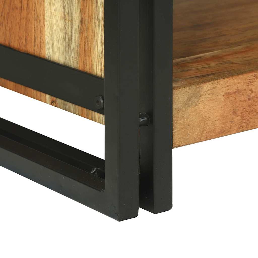 Couchtisch Braun 120 x 50 x 38 cm Akazie Massivholz