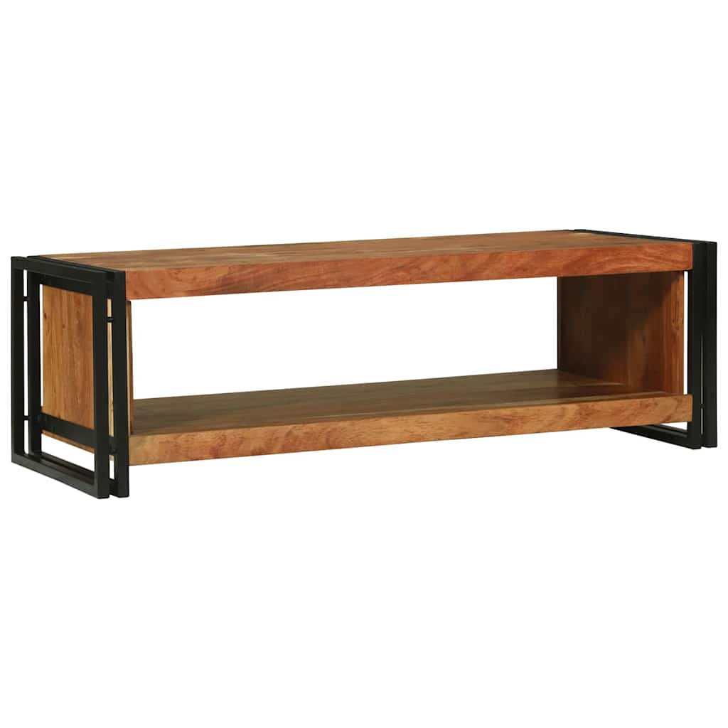 Couchtisch Braun 120 x 50 x 38 cm Akazie Massivholz