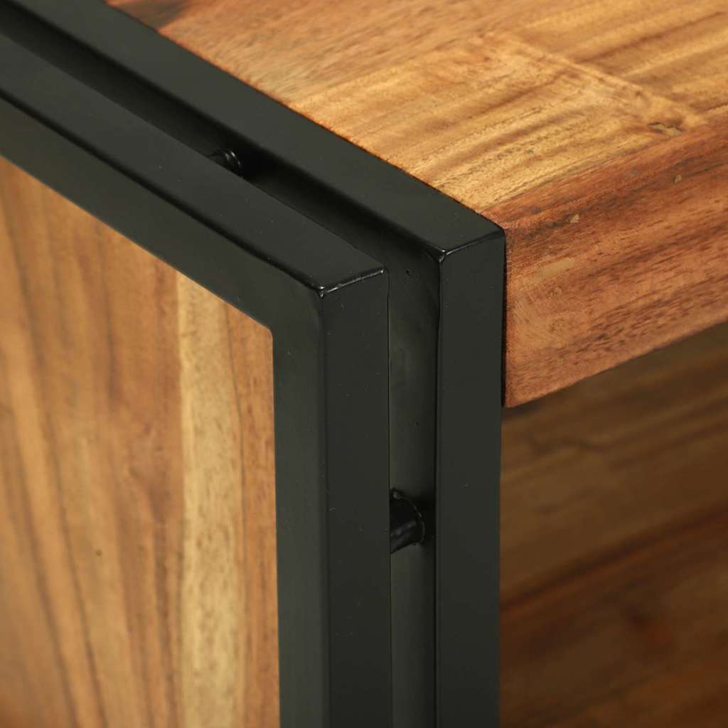Couchtisch Braun 90 x 50 x 38 cm Akazie Massivholz