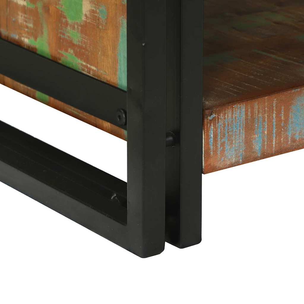Couchtisch Braun 90 x 50 x 38 cm recyceltes Massivholz