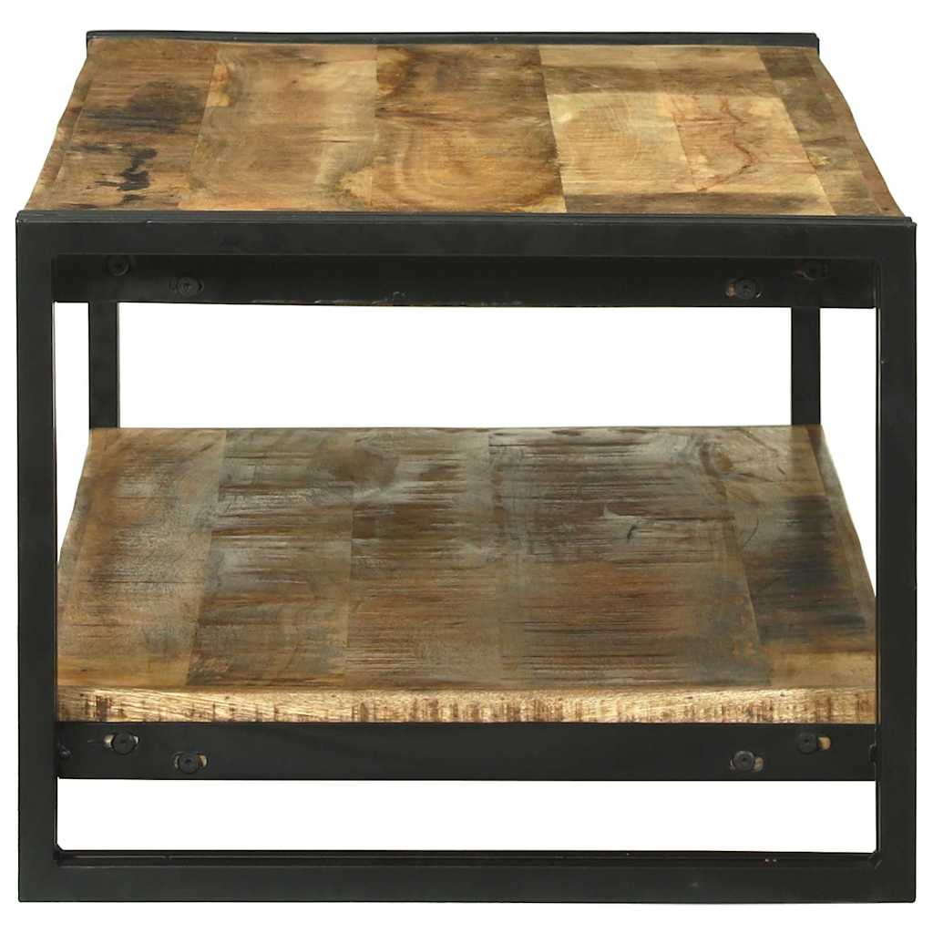 Couchtisch Braun 120 x 50 x 38 cm massives Mangoholz