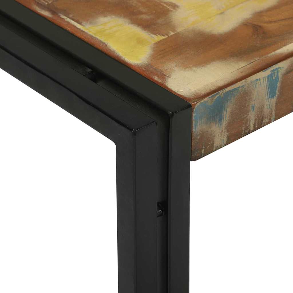 Couchtisch 2 pcs Mehrfarbig recyceltes Massivholz