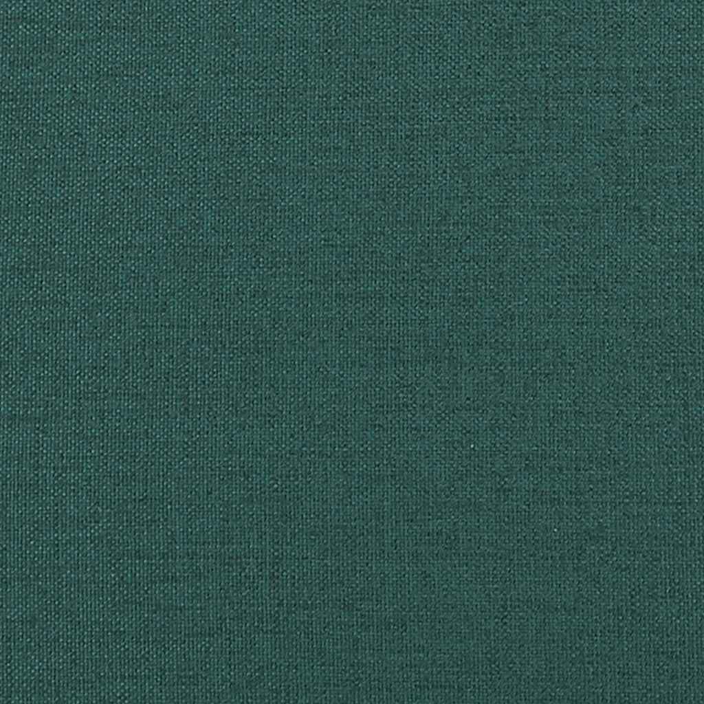Modulares Sofa mit Kissen Stoff Dunkelgrün