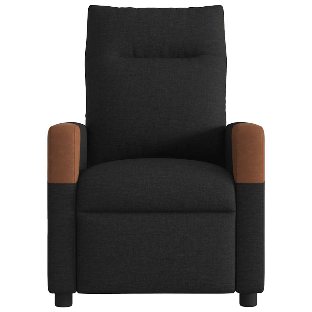 Relaxsessel Elektrisch Schwarz Stoff