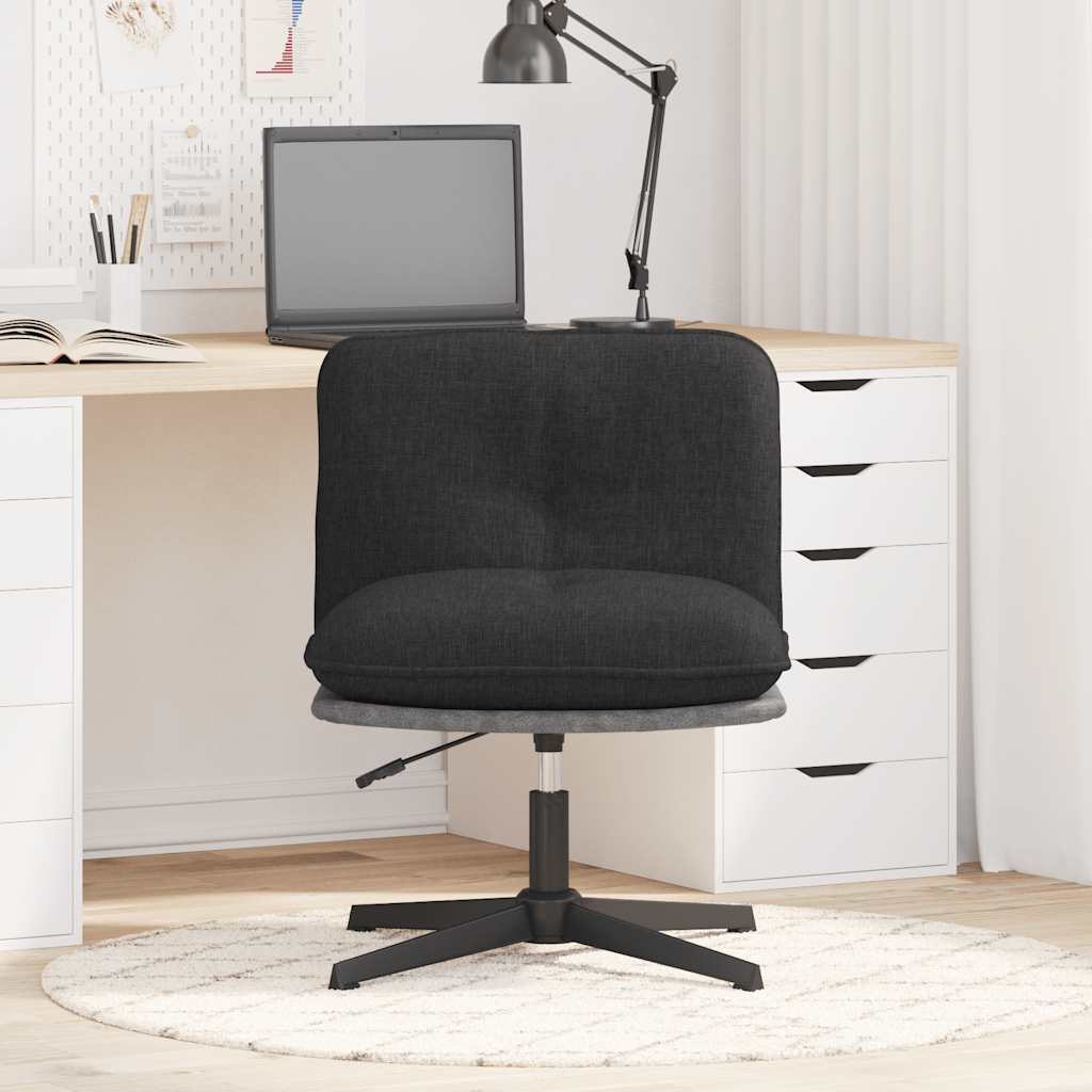 Bürostuhl Drehbar Schwarz Stoff