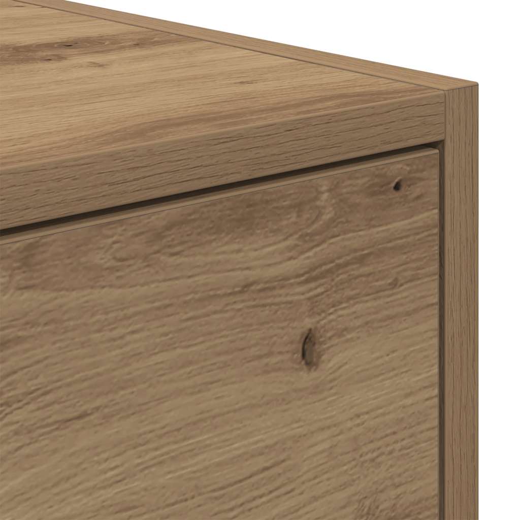 TV-Schränke 2 Stk. Artisan-Eiche 80x31x25,5 cm Holzwerkstoff