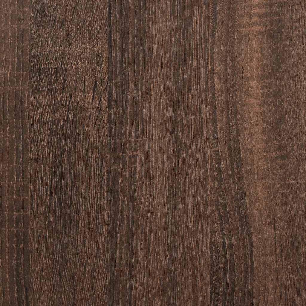 TV-Schrank Braun Eichen-Optik 100x35x54 cm Holzwerkstoff