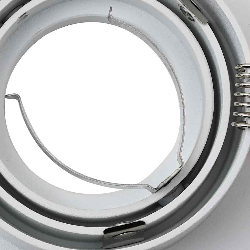 Spotlights mit Scheinwerfern 12 pcs Weiß 9 x 9 x cm Aluminium