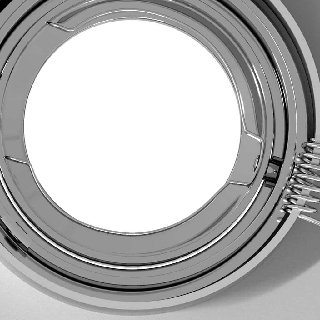 Spotlights mit Scheinwerfern 6 pcs Silber 9 x 9 x cm Aluminium