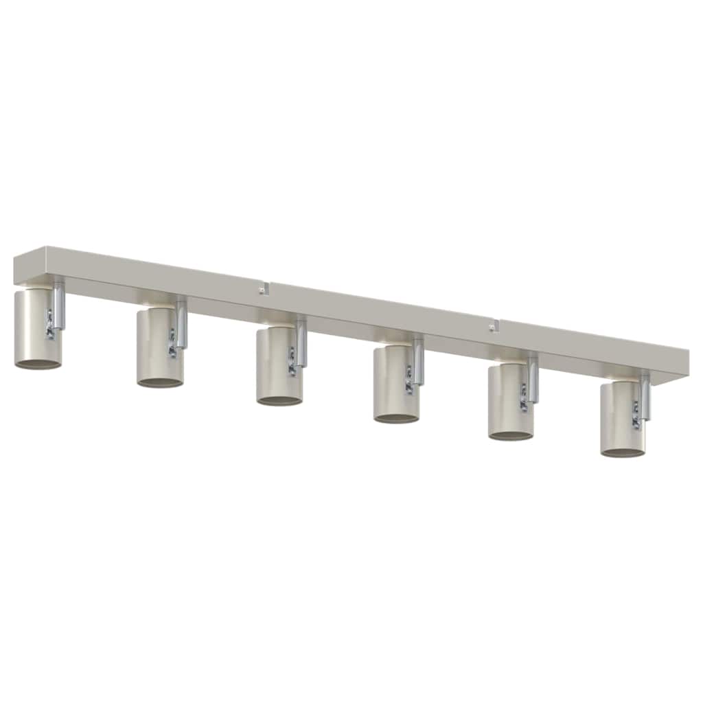 Deckenstrahler Edelstahl gebürstet 73 x 6.5 x 11.5 cm Stahl