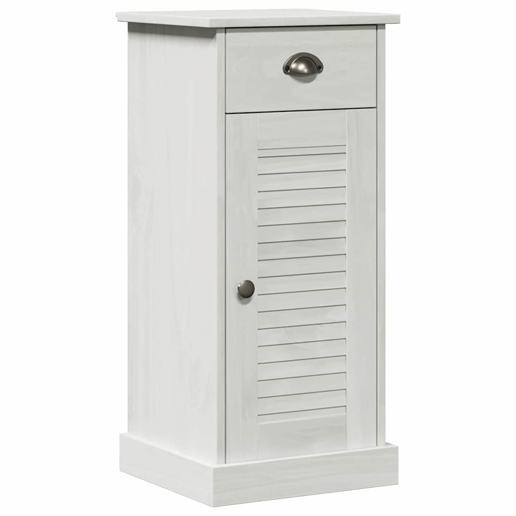 Badezimmermöbel Set 2 pcs Braun und Weiß 37 x 34 x 80 cm