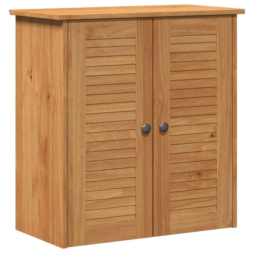 Badezimmermöbel Set mit Tür VIGO 2 pcs Braun 67,5 x 34 x 80 cm