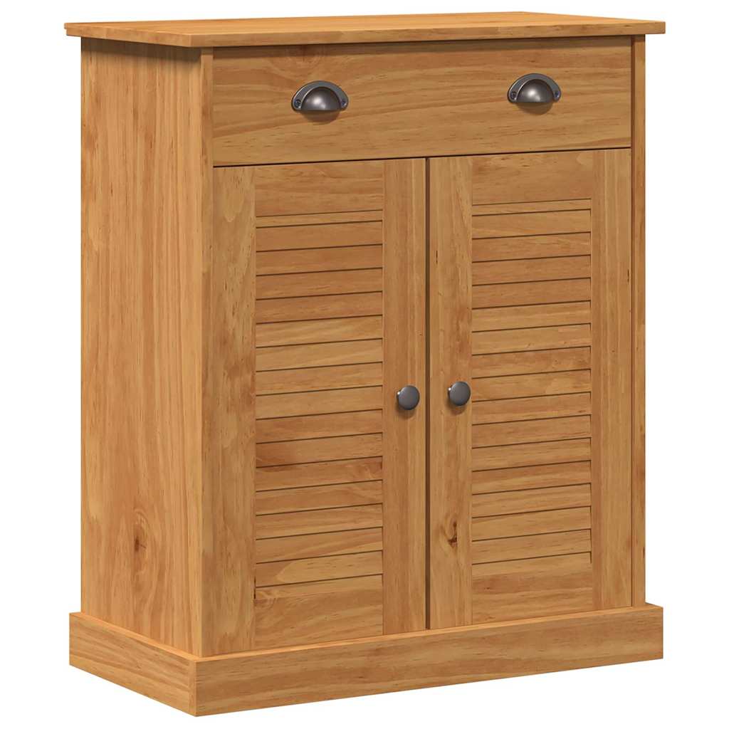 Badezimmermöbel Set mit Tür VIGO 2 pcs Braun 67,5 x 34 x 80 cm