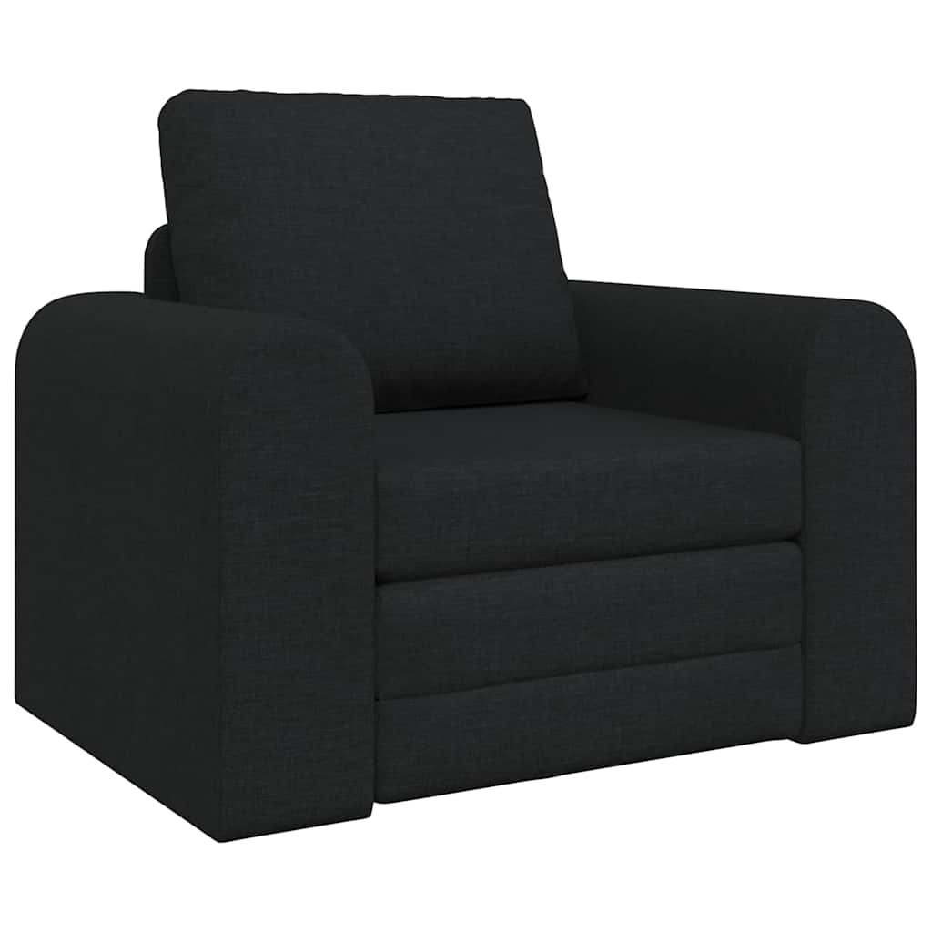 Sofa Bett Schwarz 98 x 71 x 83 cm Stoff