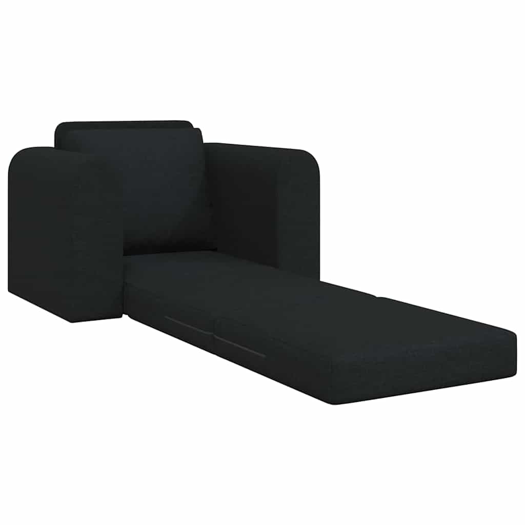 Sofa Bett Schwarz 98 x 71 x 83 cm Stoff