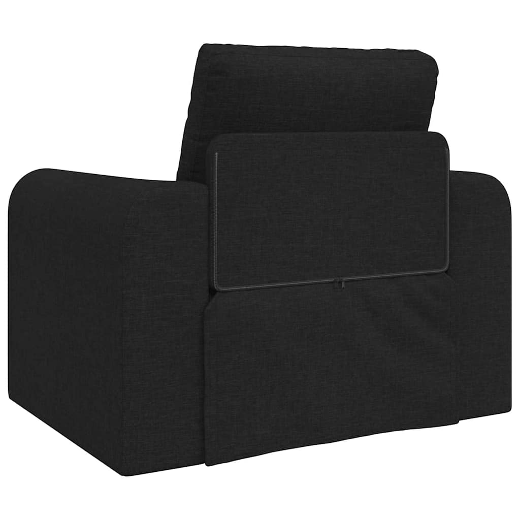 Sofa Bett Schwarz 98 x 71 x 83 cm Stoff