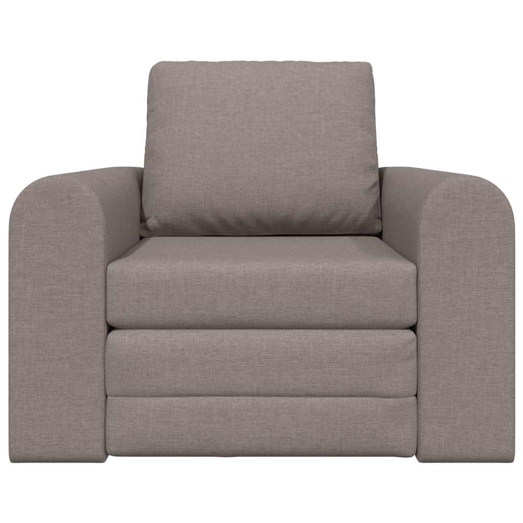 Sofa Bett Taupe 98 x 71 x 83 cm Stoff