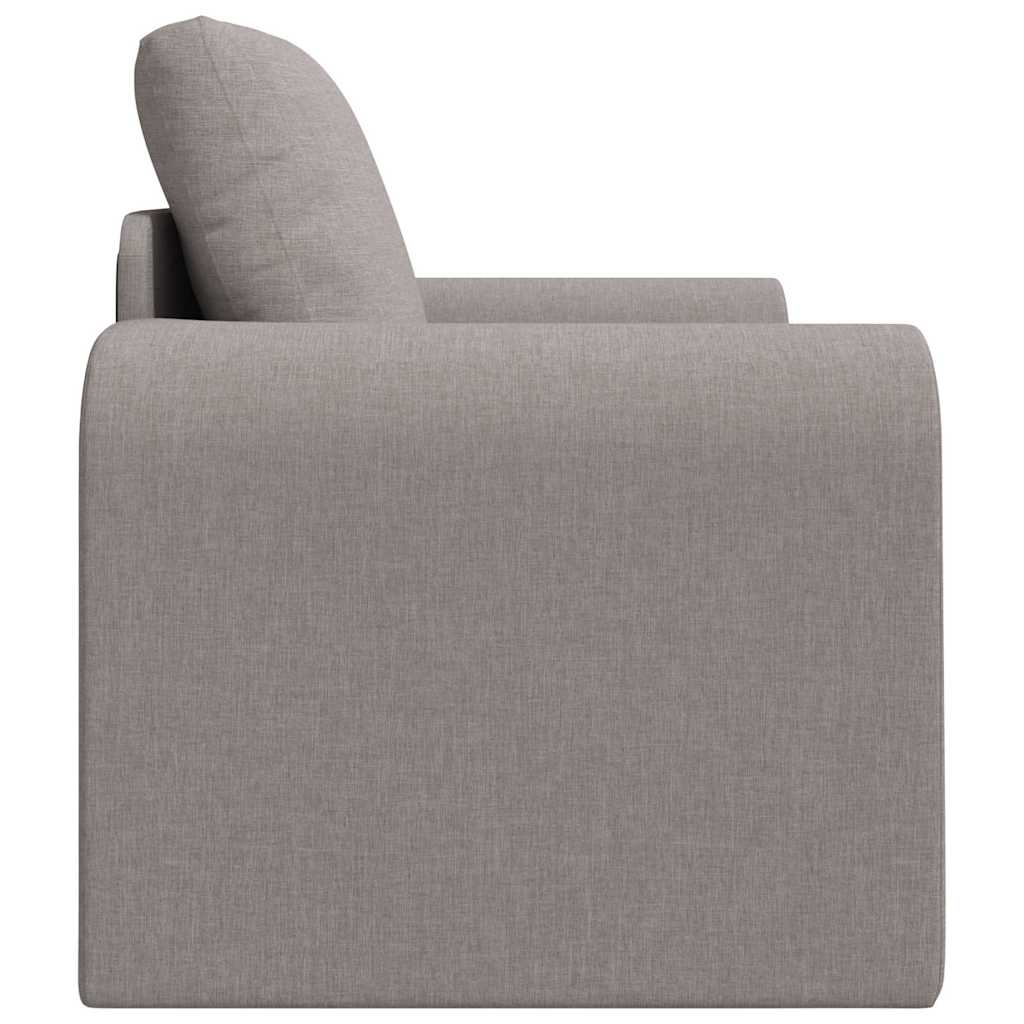 Sofa Bett Taupe 98 x 71 x 83 cm Stoff