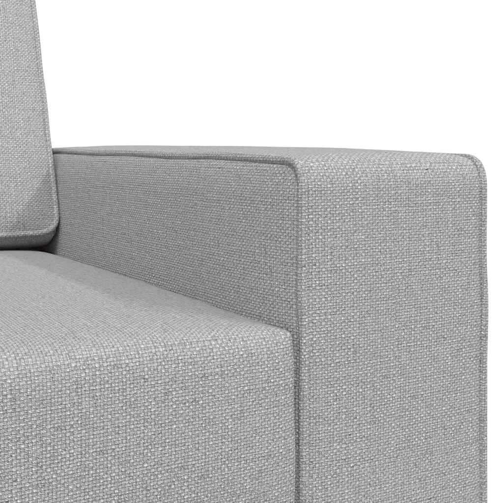 Bodensofa-Bett Wolken-Grau 245 x 78 x 77 cm Stoff