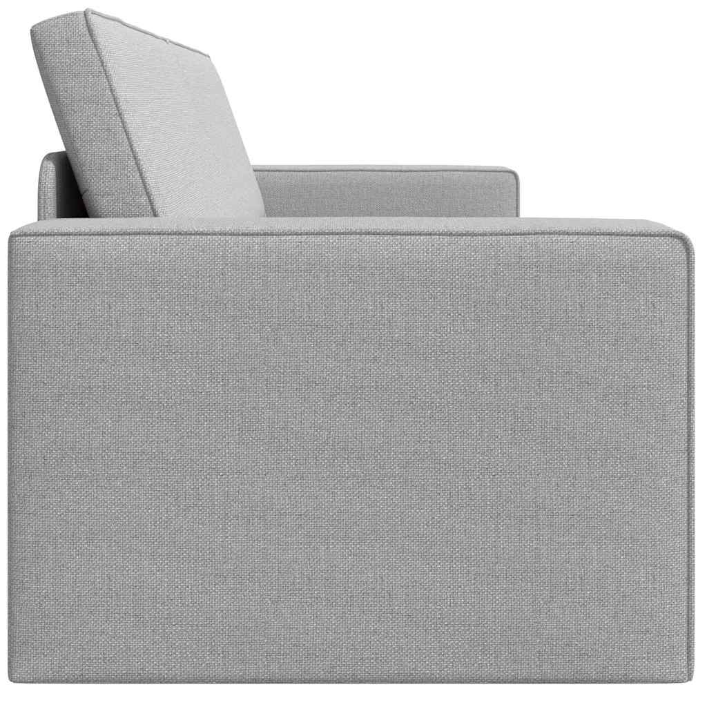 Bodensofa-Bett Wolken-Grau 245 x 78 x 77 cm Stoff