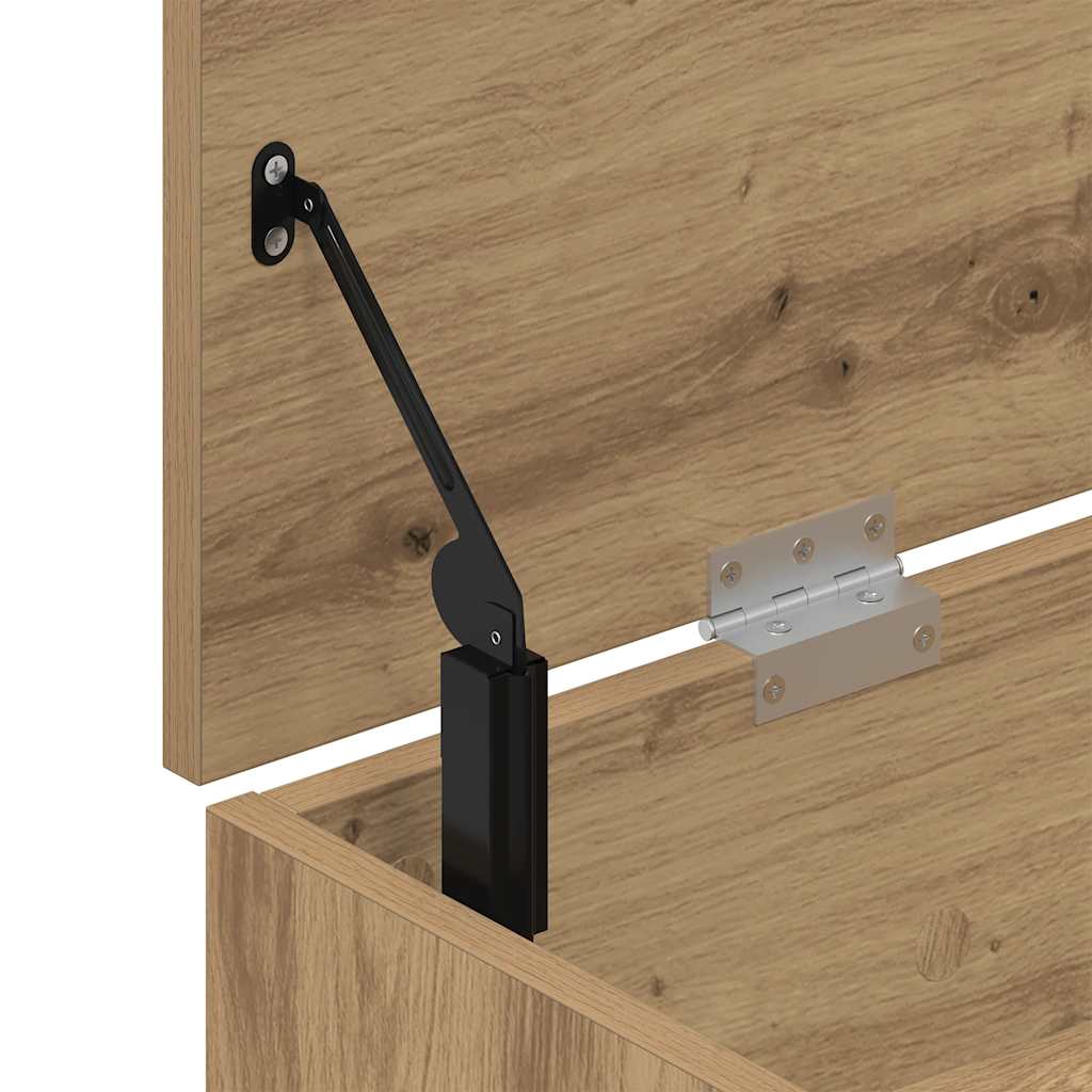 Schuhbank Artisan-Eiche 102x30,5x45 cm Holzwerkstoff