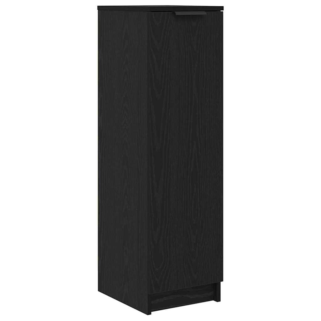 Schuhschrank Schwarze Eiche 29.5 x 35 x 101 cm Holzwerkstoff