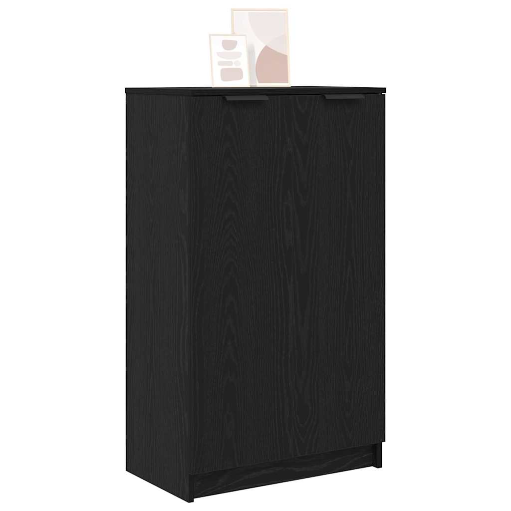 Schuhschrank Schwarze Eiche 59 x 35 x 100 cm Holzwerkstoff