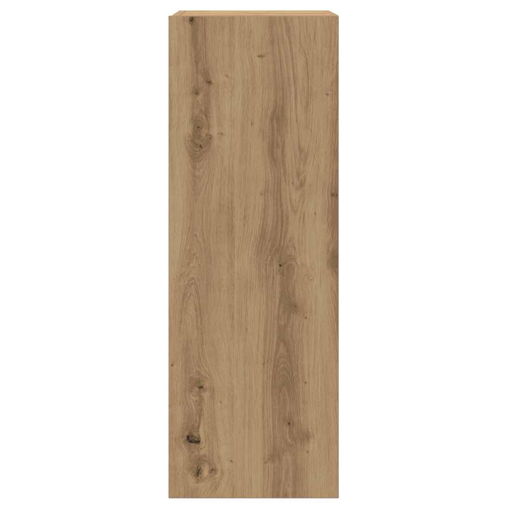 8-tlg. TV-Schrank-Set Wandmontage Artisan-Eiche Holzwerkstoff