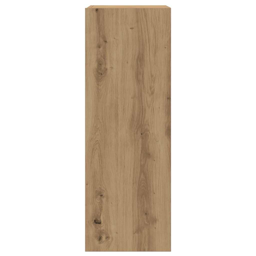 8-tlg. TV-Schrank-Set Wandmontage Artisan-Eiche Holzwerkstoff