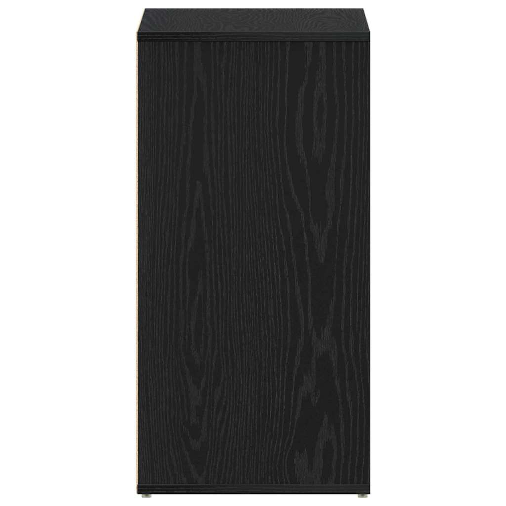 Schuhschrank Schwarze Eiche 60 x 35 x 70 cm Holzwerkstoff