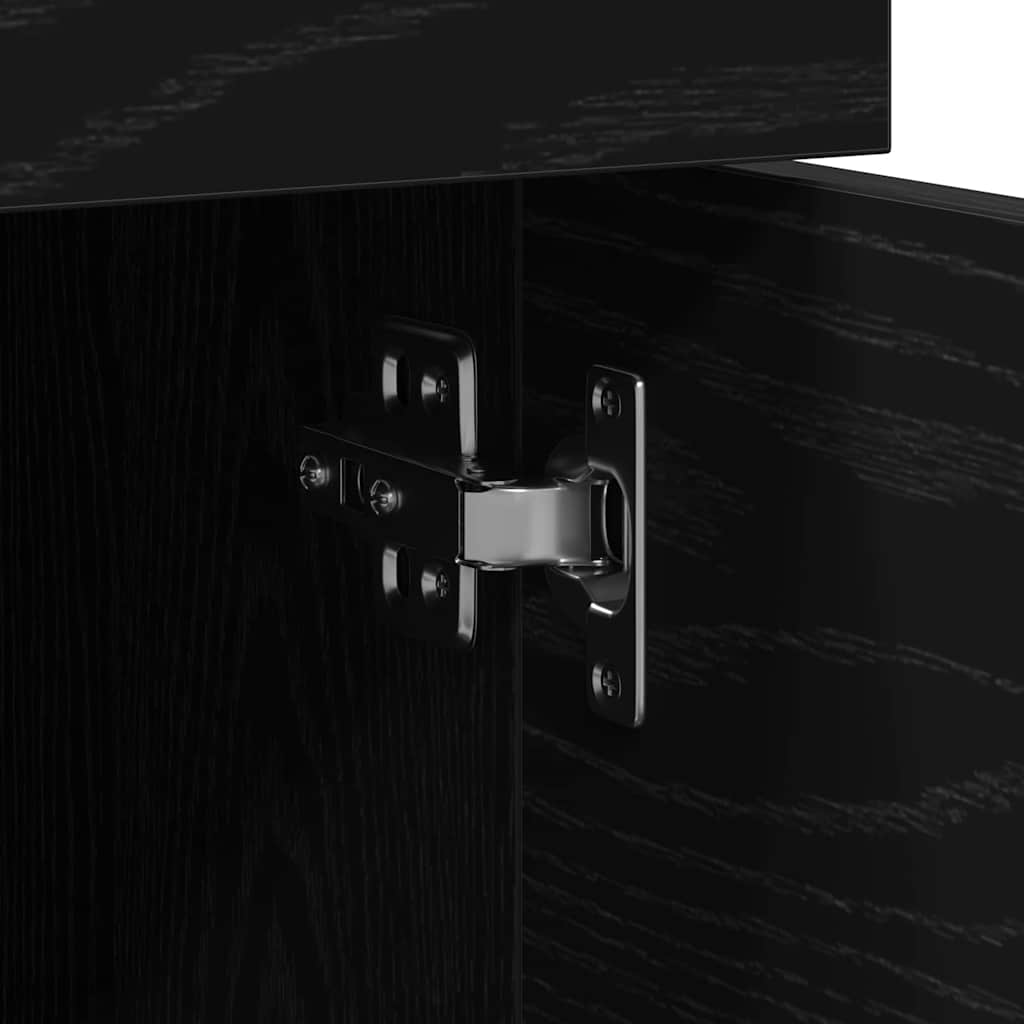 Akten-Schrank Schwarze Eiche 45 x 38 x 54 cm Holzwerkstoff