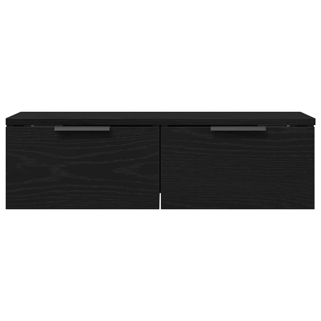 Wandschrank Schwarze Eiche 68 x 30 x 20 cm Holzwerkstoff