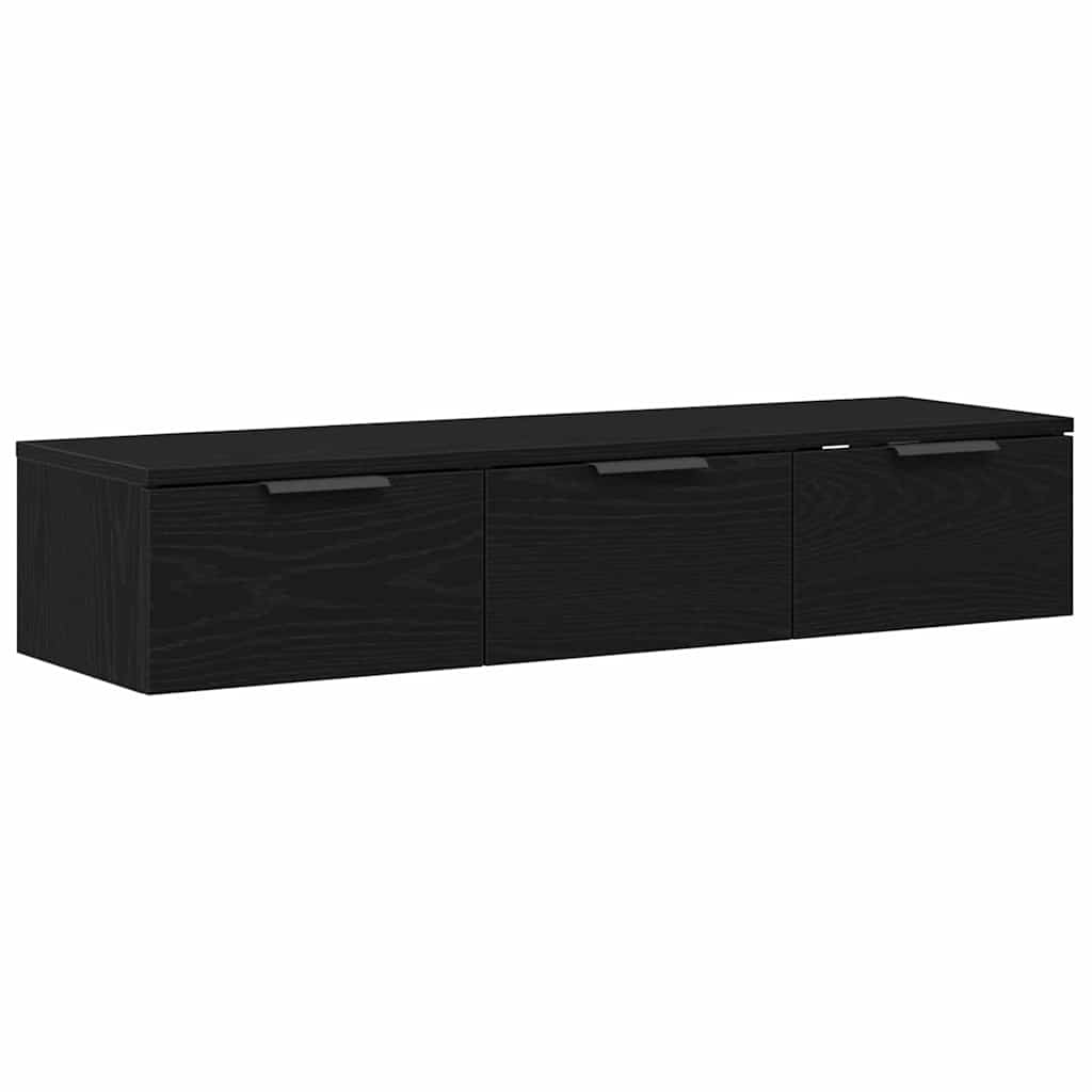 Wandschrank Schwarze Eiche 102 x 30 x 20 cm Holzwerkstoff