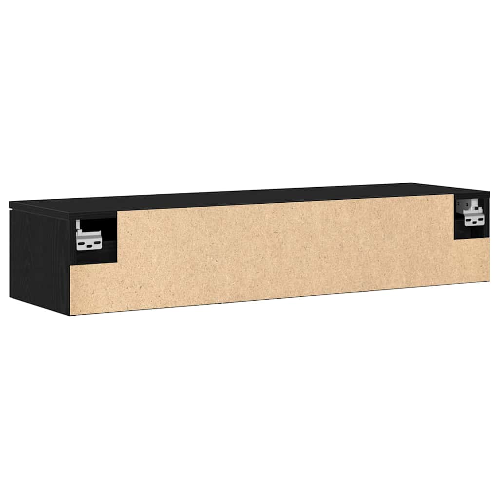 Wandschrank Schwarze Eiche 102 x 30 x 20 cm Holzwerkstoff