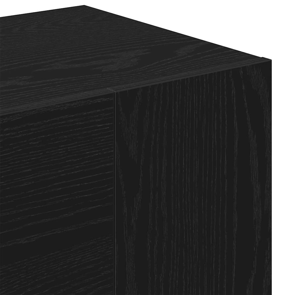 Flur-Schrank Schwarze Eiche 97.5 x 37 x 99 cm Holzwerkstoff