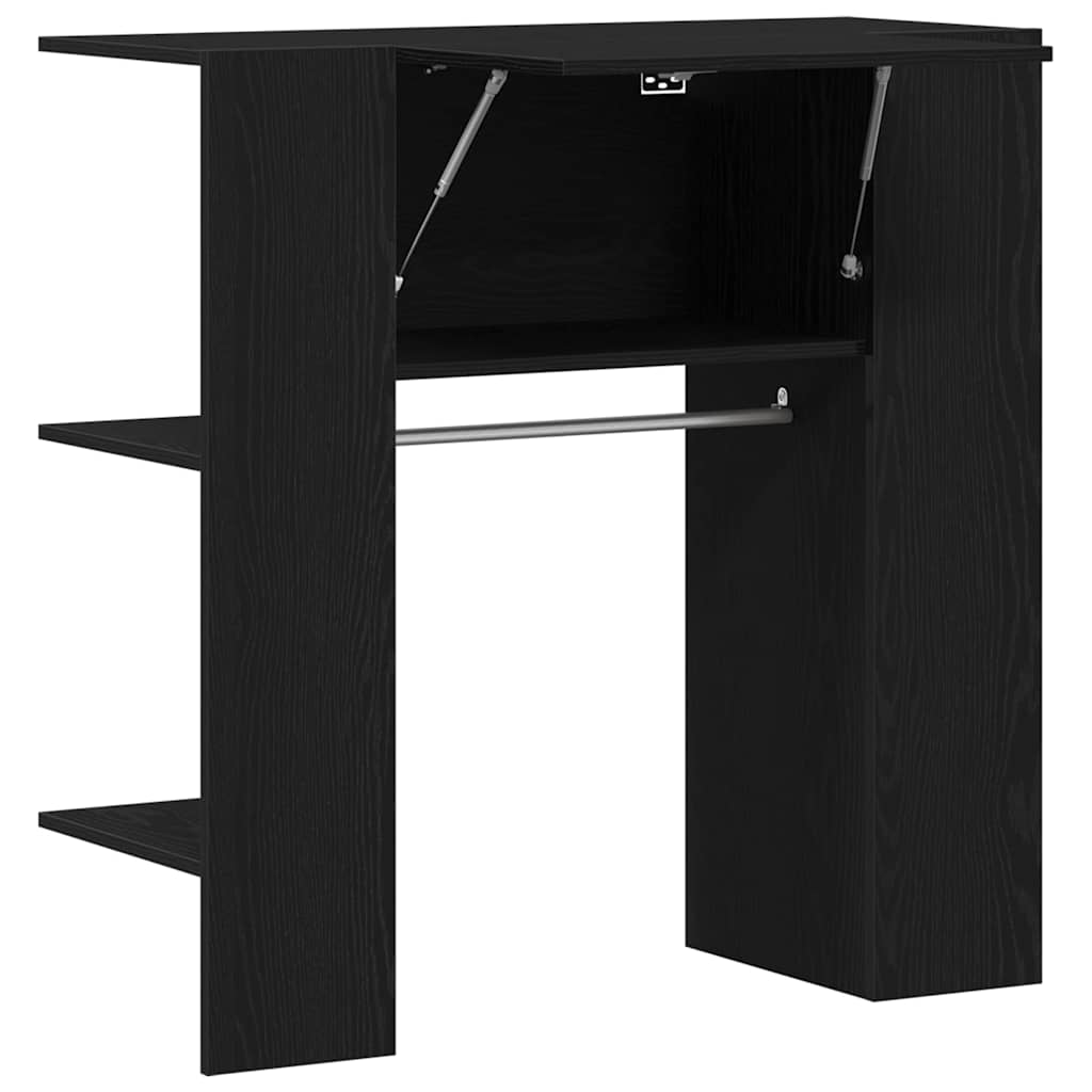 Flur-Schrank Schwarze Eiche 97.5 x 37 x 99 cm Holzwerkstoff