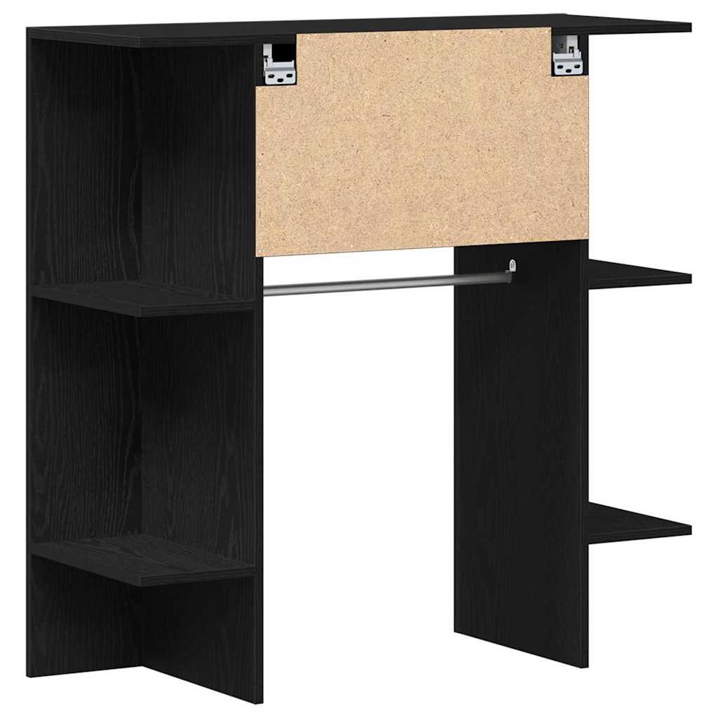 Flur-Schrank Schwarze Eiche 97.5 x 37 x 99 cm Holzwerkstoff