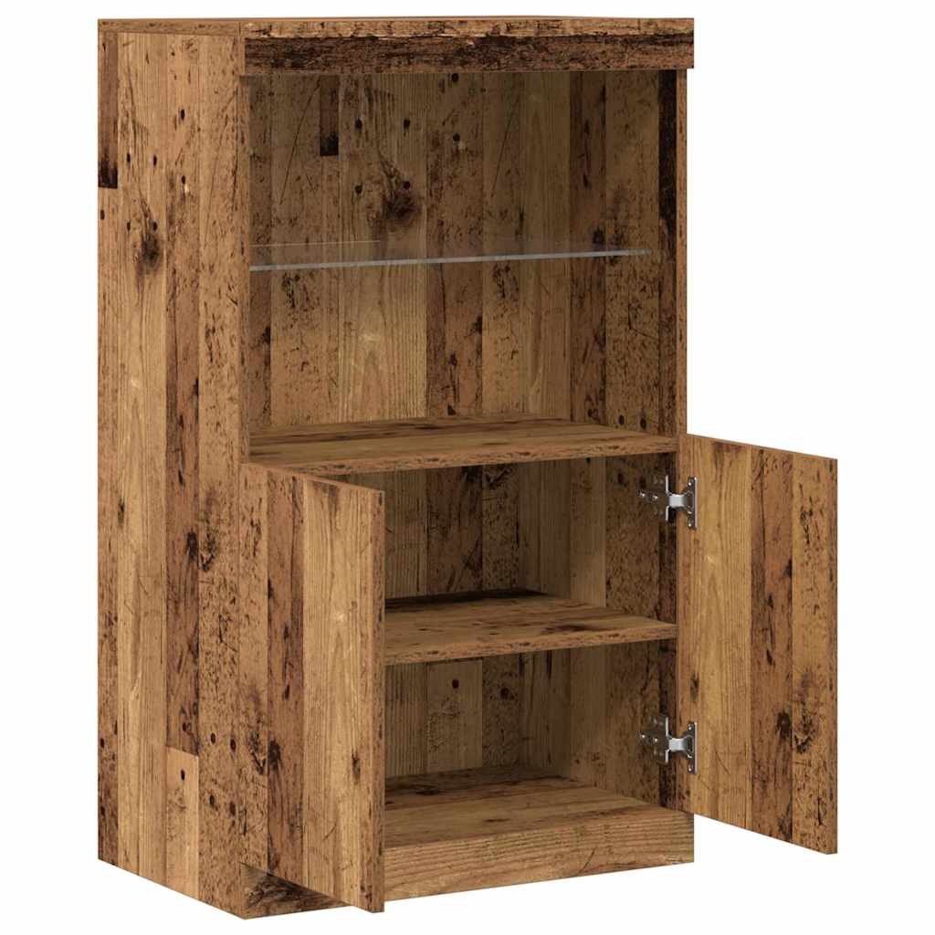 Sideboard Braun 60 x 37 x 100 cm Holzwerkstoff