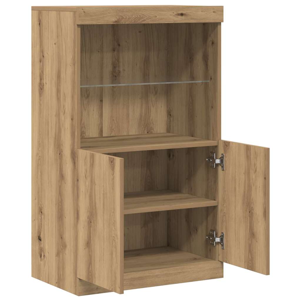 Sideboard Braun 60 x 37 x 100 cm Holzwerkstoff