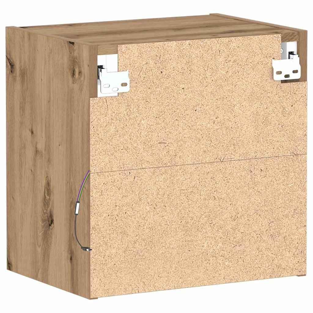 Schweberegal 2 pcs Braun 40 x 28.5 x 40 cm Holzwerkstoff
