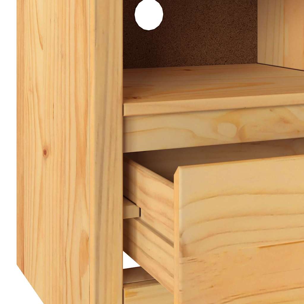 TV-Schrank Drammen Eiche 99 x 43 x 55 cm Massivholz Kiefer