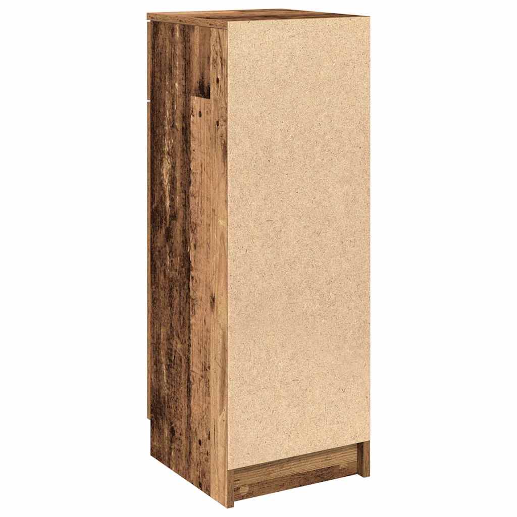 Badezimmer Schrank Altholz 32 x 34 x 90 cm Holzwerkstoff