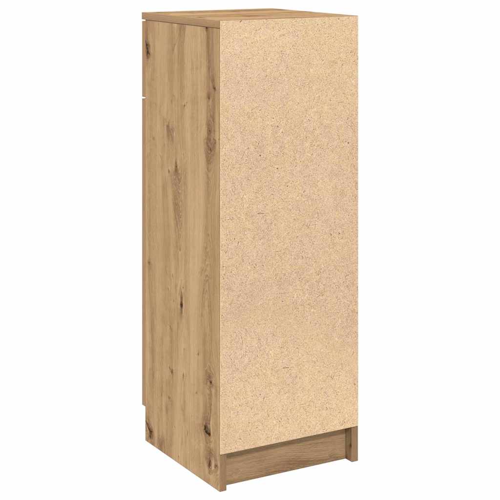 Badezimmer Schrank mit Regal Eiche handwerklich 32 x 34 x 90 cm