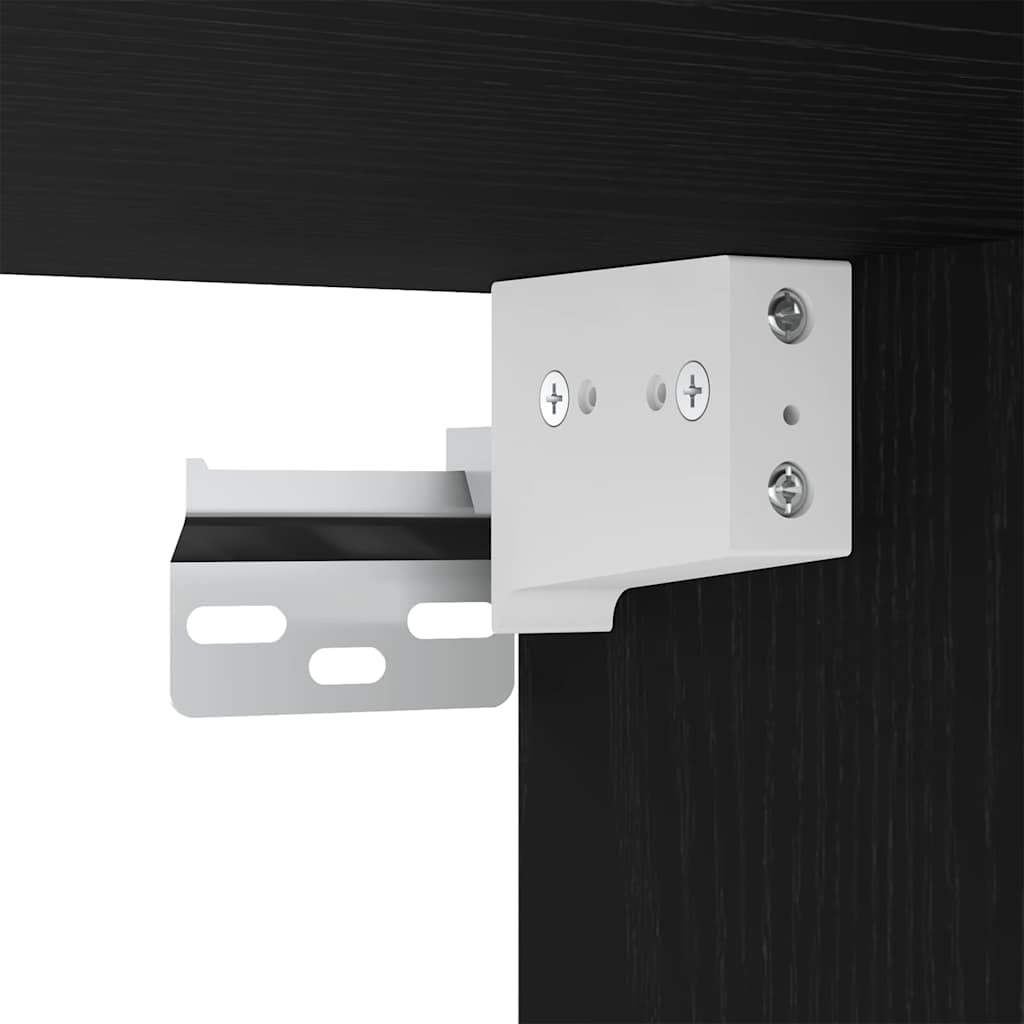 TV-Schrank-Set 7 pcs Schwarze Eiche 30,5 x 30 x 110 cm