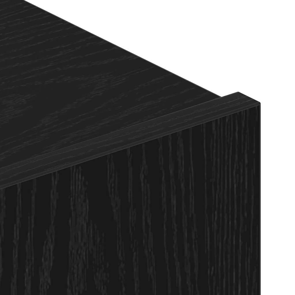 TV-Schrank-Set 7 pcs Schwarze Eiche 30,5 x 30 x 110 cm