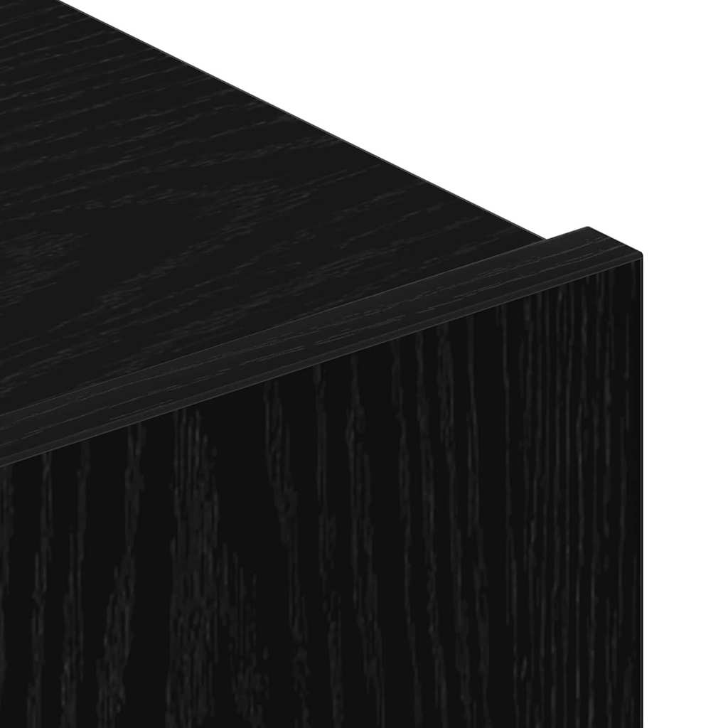 TV-Schrank-Set 4 pcs Schwarze Eiche 100 x 30 x 30 cm