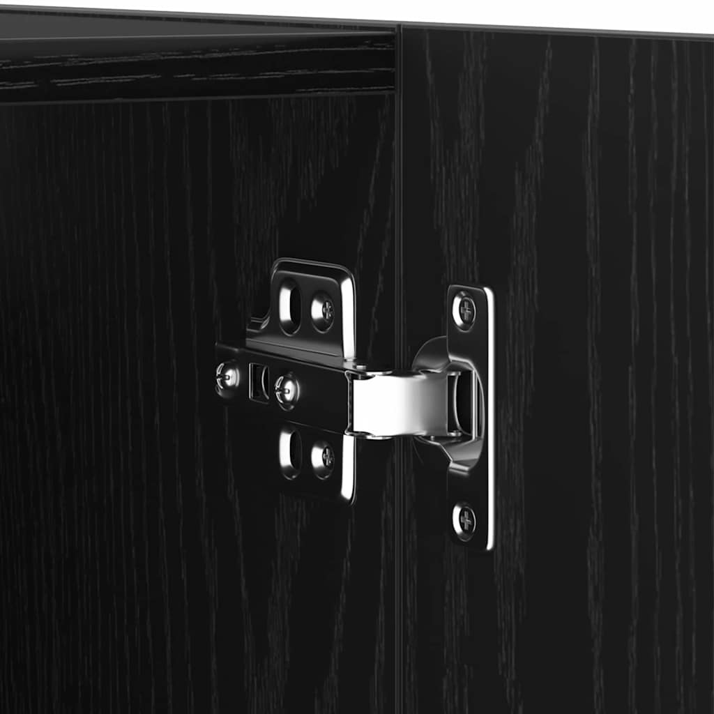 TV-Schrank-Set 9 pcs Schwarze Eiche 30,5 x 30 x 110 cm