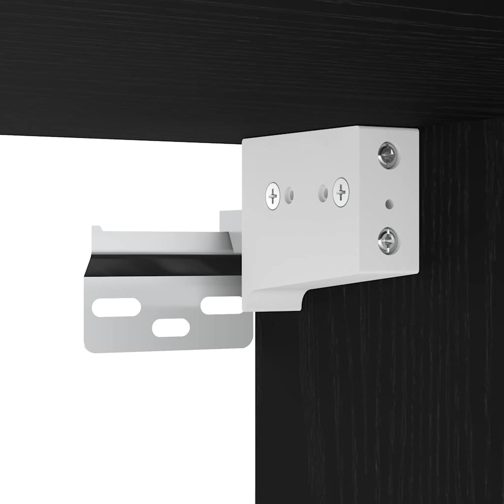 TV-Schrank-Set 9 pcs Schwarze Eiche 30,5 x 30 x 110 cm